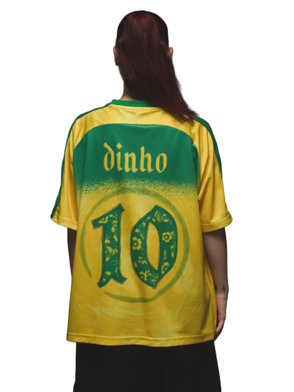 Camisa Retrô "do Dinho" Toda a carreira do Bruxo R10 - em uma única camisa.