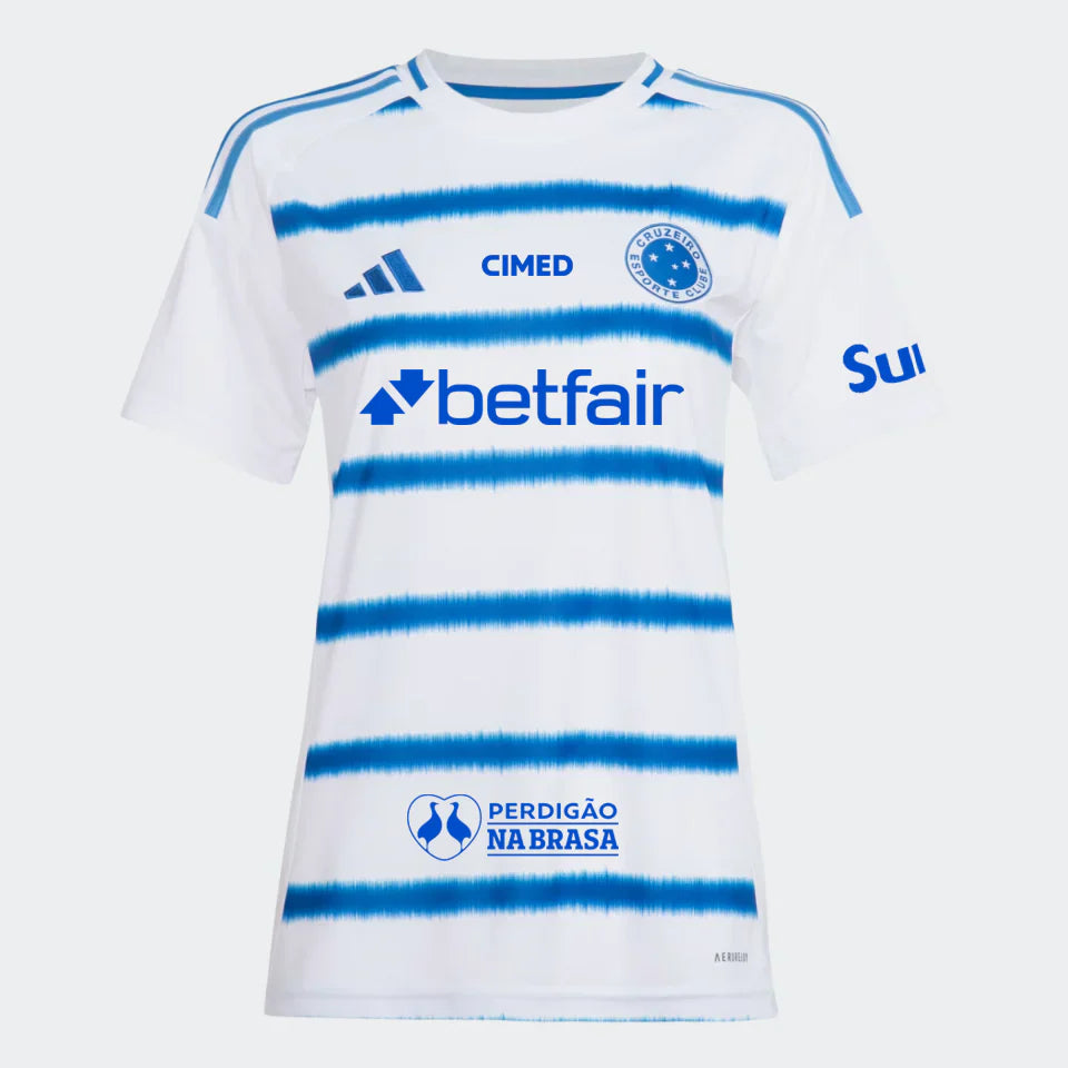 Camisa Feminina Cruzeiro Away 2025