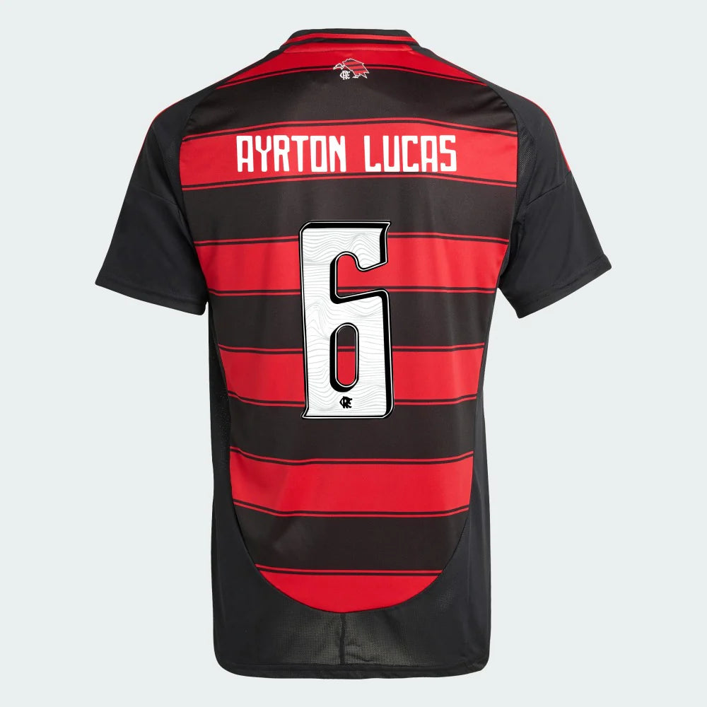 Camisa Flamengo 2025/26 I AYRTON LUCAS N° 6