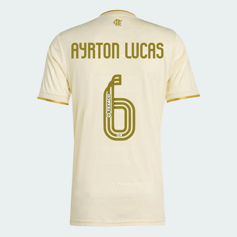 Camisa Flamengo 2025/26 III AYRTON LUCAS N° 6