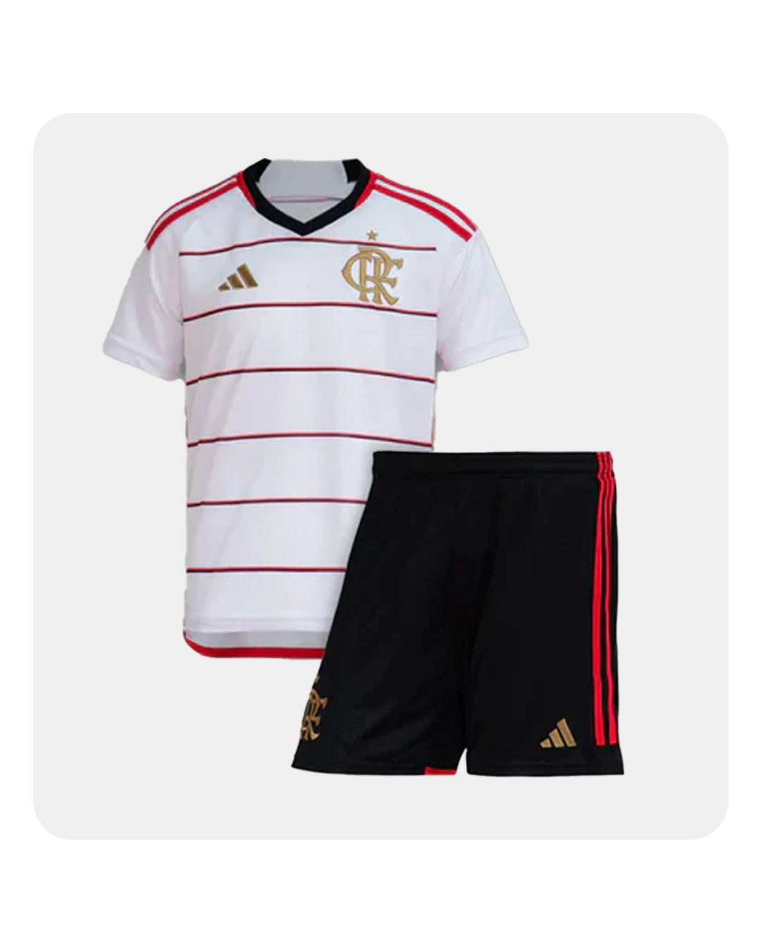 Conjunto Infantil Flamengo 2023/24 - Away