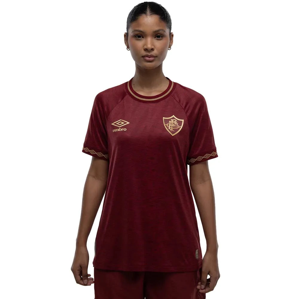 Camisa Fluminense Jogo 3 2025/26 Jogador Feminino