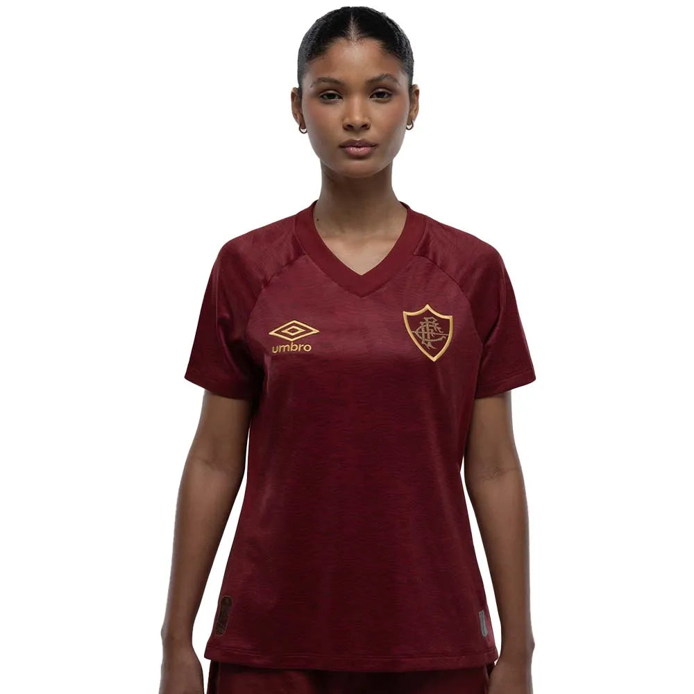 Camisa Fluminense Jogo 3 2025/26 Torcedor Feminino
