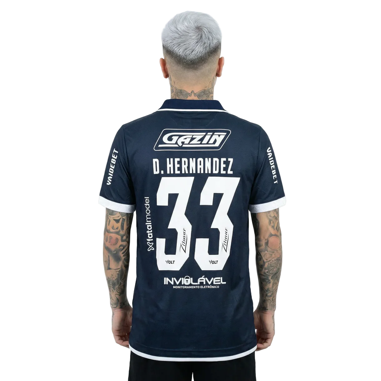 Camisa Masculina Jogo 1 2026 Remo Com Patrocínio Diego Hernandez