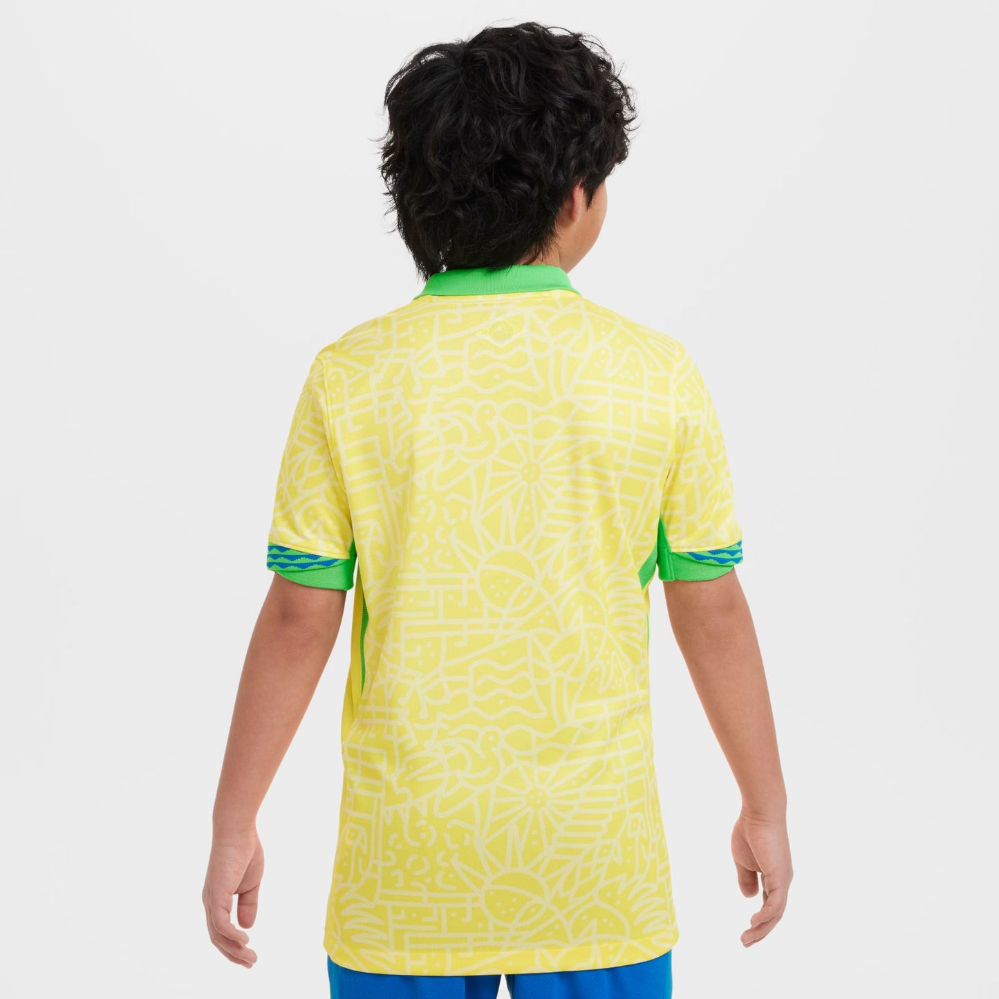 Camisa Nike Brasil I 2024/25 Torcedor Pro Infantil