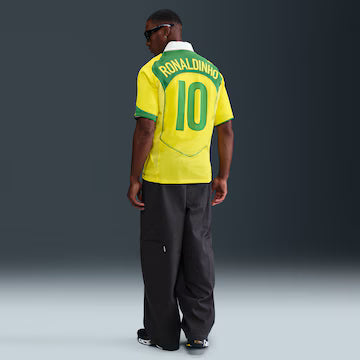 Camisa Brasil Nike Reedição Total 90 Ronaldinho Masculina