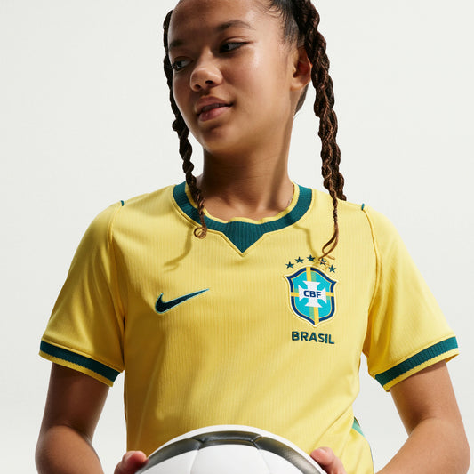 Camisa Brasil Nike I 2026/27 Torcedora Pro Feminina