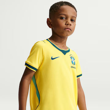Camisa Brasil Nike I 2026/27 Torcedor Pro Criança