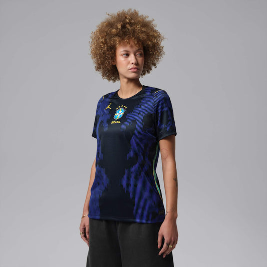 Camisa Brasil Jordan II 2026/27 Torcedora Pro Feminina
