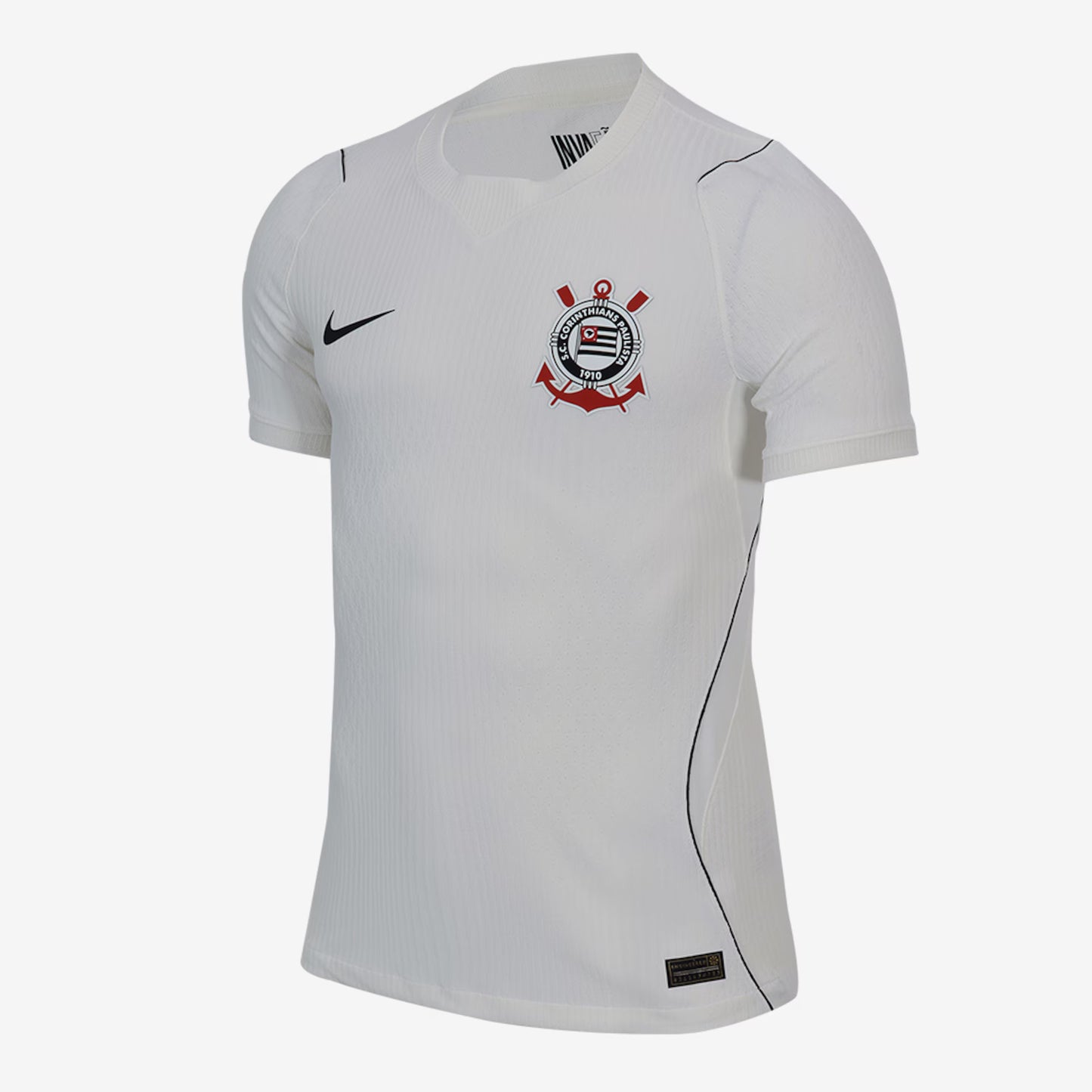 Camisa Corinthians I 26/27 s/n Jogador Nike Masculina - Branco+Preto