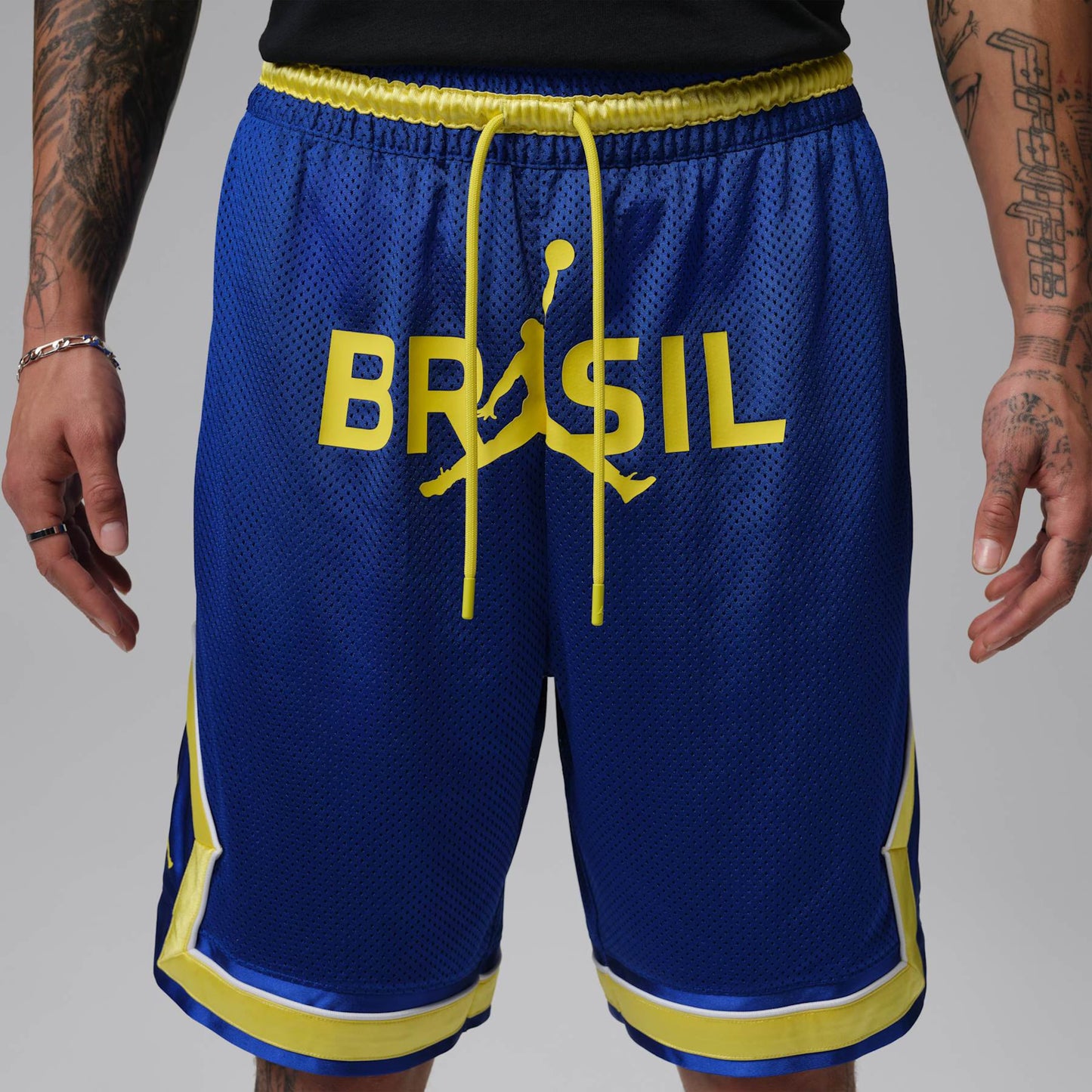 Shorts Brasil Jordan Mesh Diamond Masculino