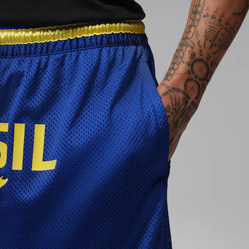Shorts Brasil Jordan Mesh Diamond Masculino