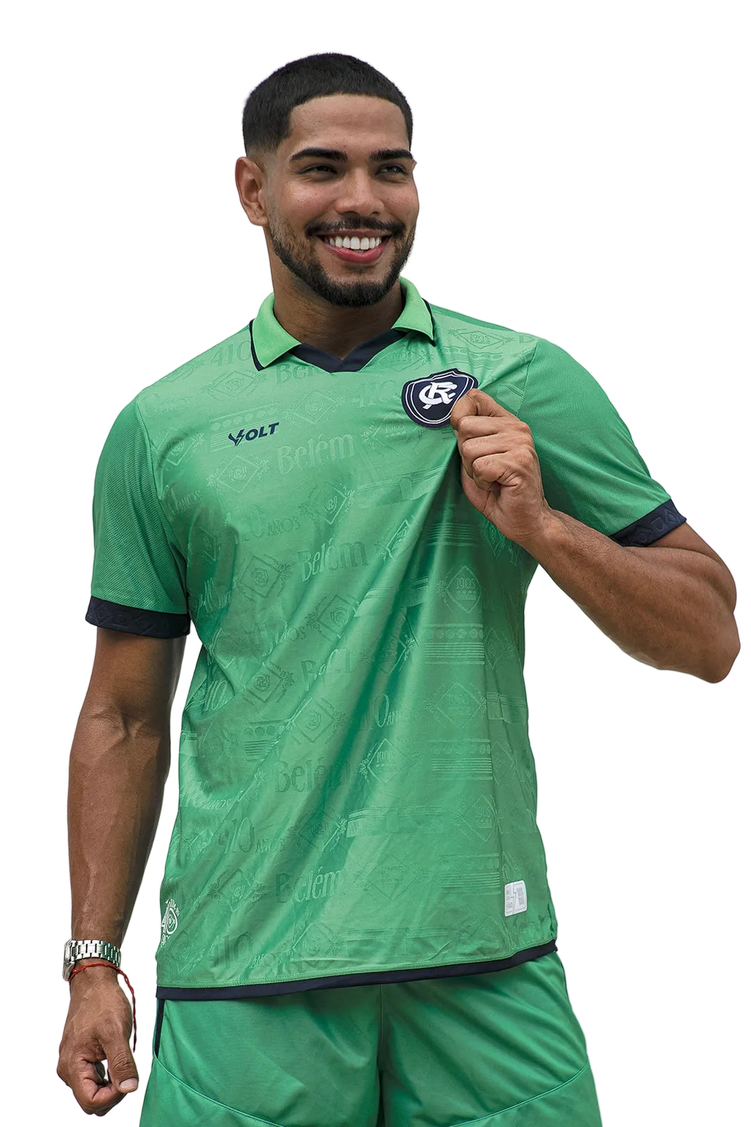 Camisa Masculina Goleiro Jogo 1 2026 Remo Azul