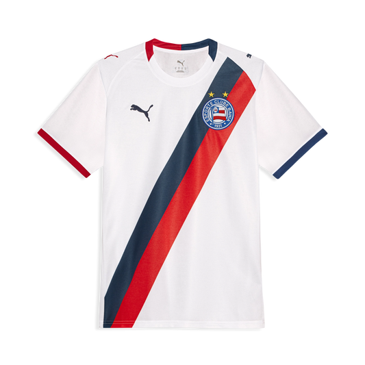 Camisa Torcedor 1 2026 Esporte Clube Bahia Puma Branca Infantil