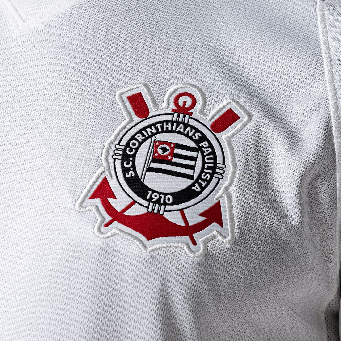 Camisa Corinthians I 26/27 s/n Torcedor Nike Masculina - Branco+Preto