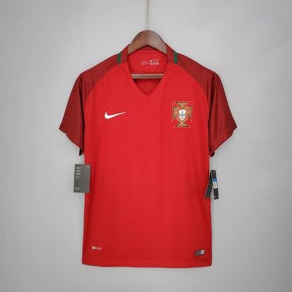 Camisa Retrô Seleção Portugal 2016/16 Home - ResPeita Sports
