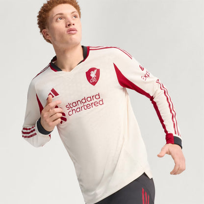 Camisa Manga Longa Liverpool II 2025/26 Jogador