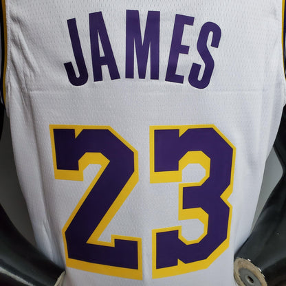 Regata NBA Los Angeles Lakers - LeBron James #23 NCR White - ResPeita Sports