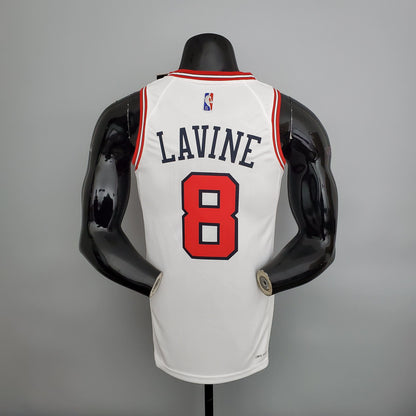 Regata NBA Chicago Bulls - Zach LaVine #8 White - ResPeita Sports