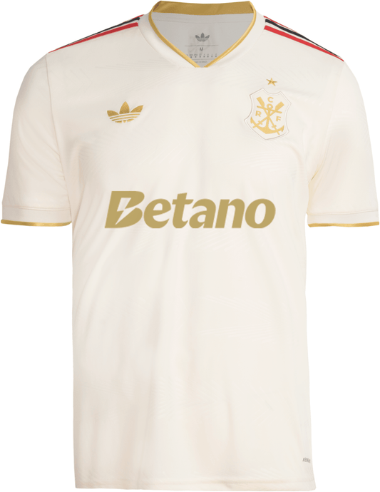 Camisa Masculina Flamengo Jogo 3 2025 Com Kit Patrocínio