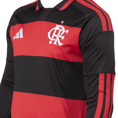 Camisa Flamengo Manga Longa Jogo 1 2026/27 Torcedor Masculino