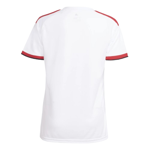 Camisa Flamengo Jogo 1 Branco Feminina 2026