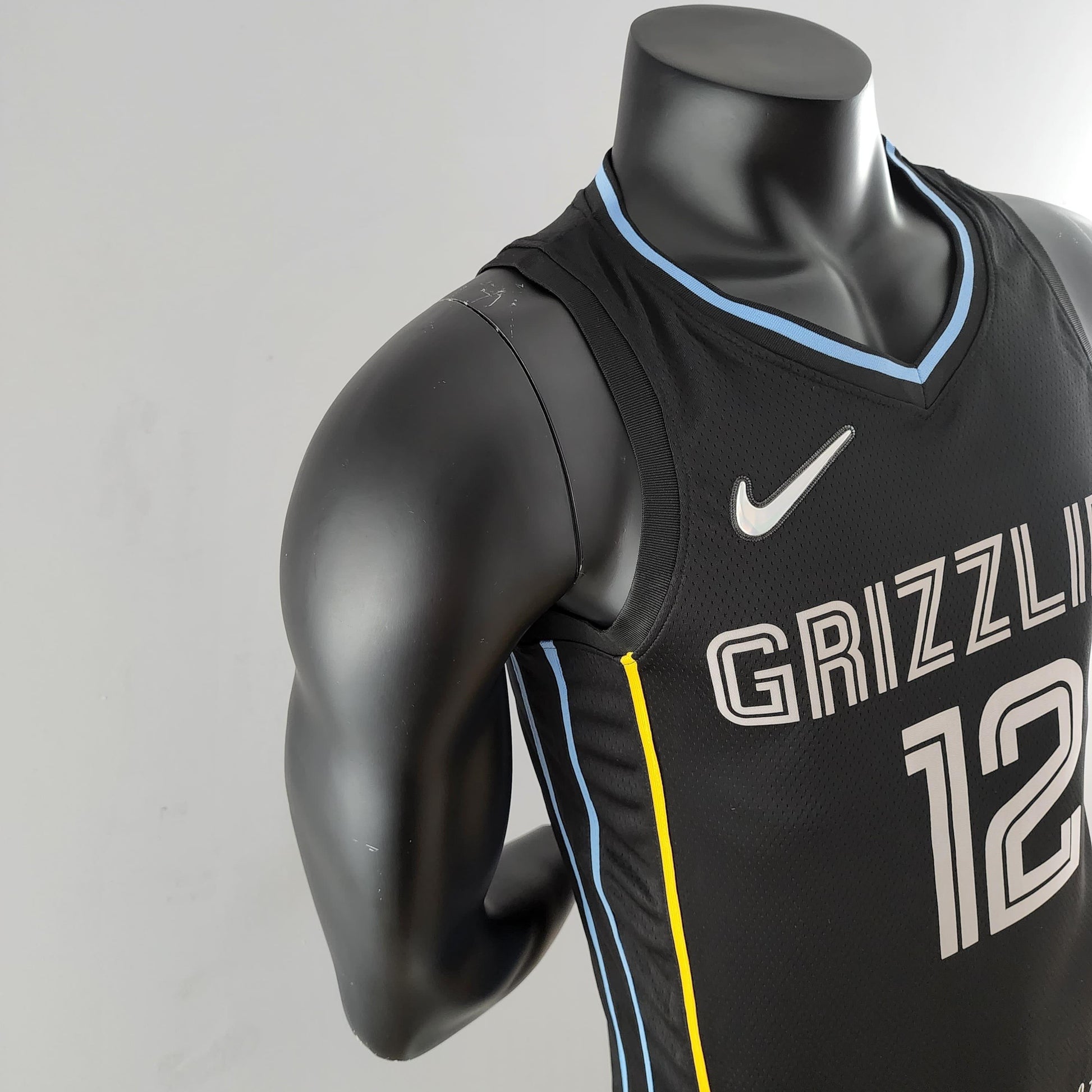 Regata NBA Memphis Grizzlies - Ja Morant #12 Black Honor Edition - ResPeita Sports