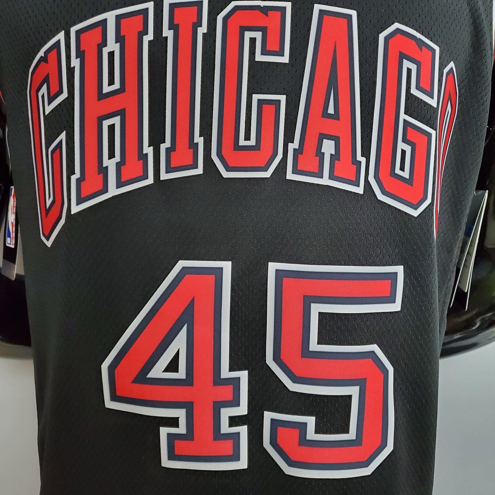 Regata NBA Chicago Bulls - Jordan #45 NCR Black - ResPeita Sports