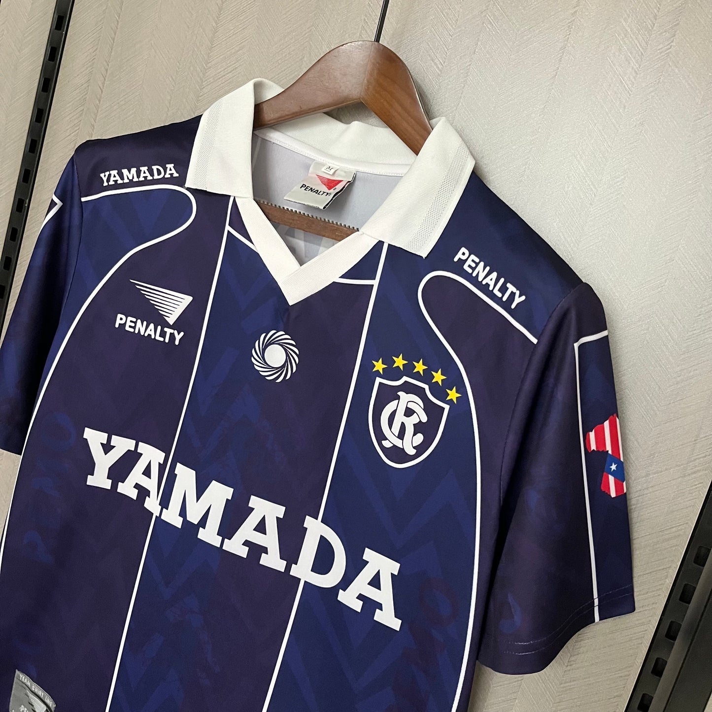 Camisa Masculina Retrô 1 1999/00 Remo Azul