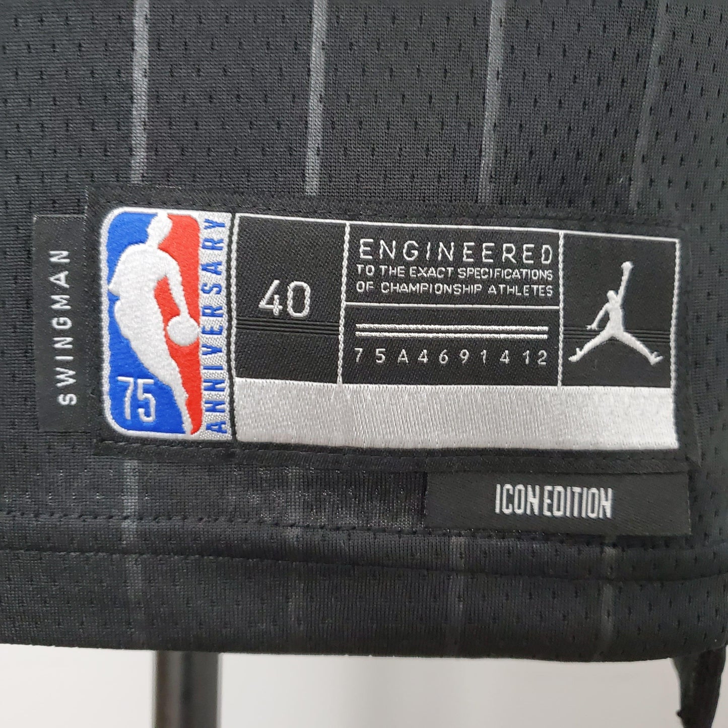 Regata NBA Chicago Bulls - Jordan #45 Flyers Black - ResPeita Sports