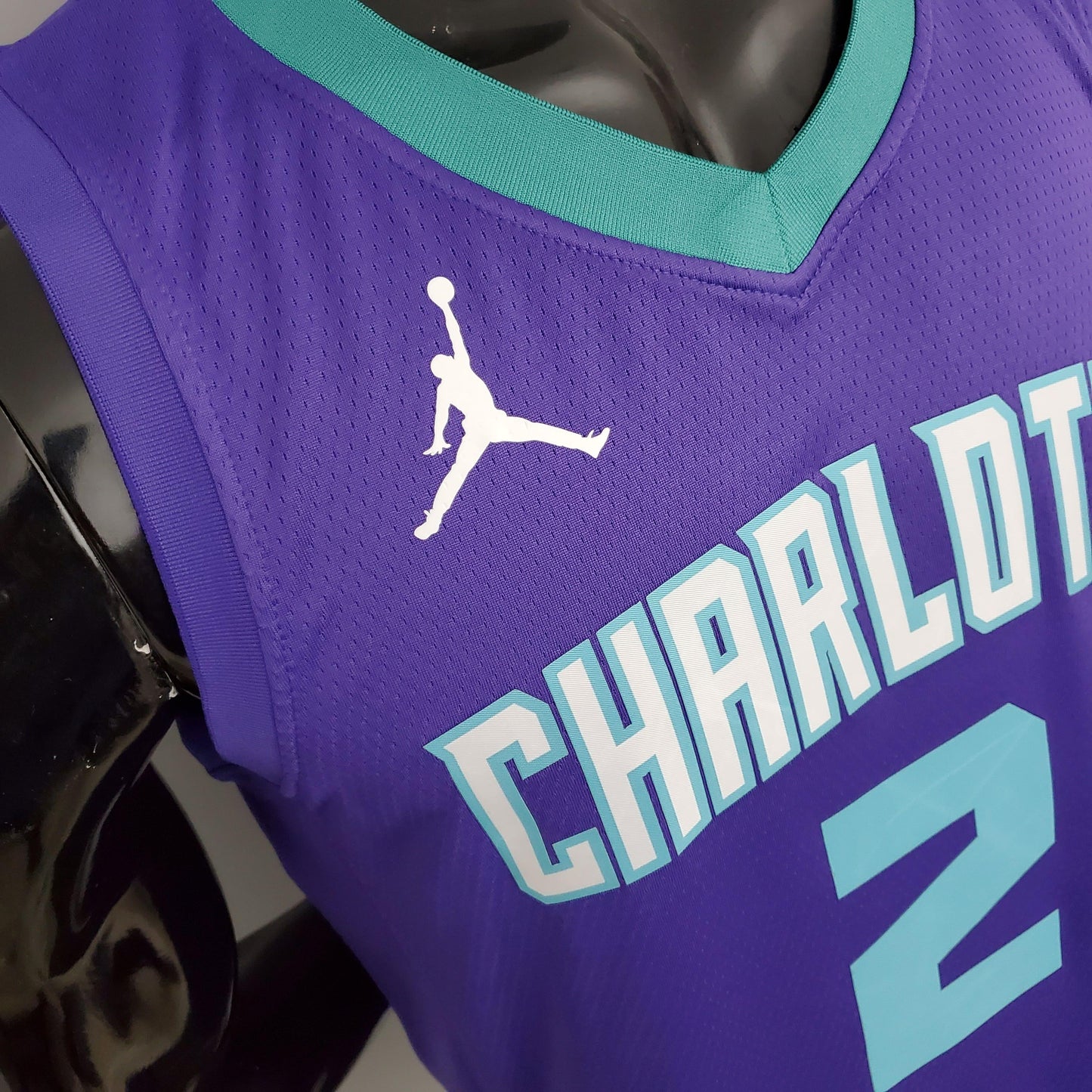 Regata NBA Charlotte Hornets - LaMello Ball #2 Purple - ResPeita Sports