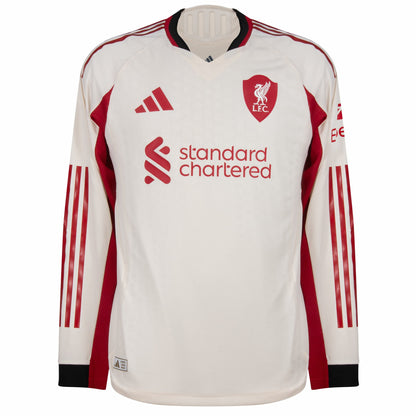 Camisa Manga longa Liverpool II  Wirtz 7 2025/26 Jogador