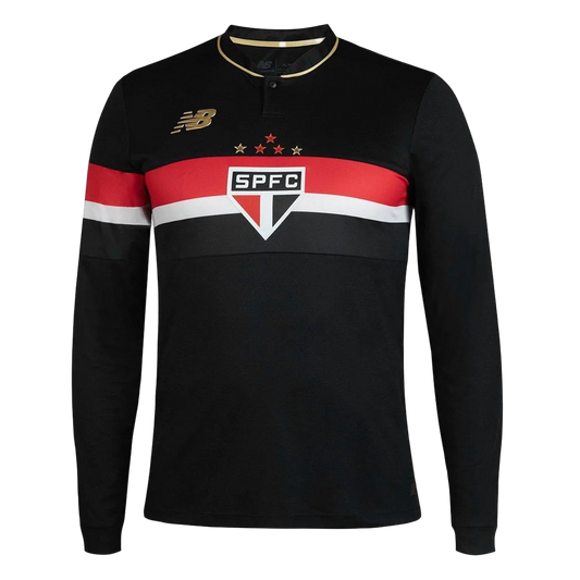 Camisa Manga Longa São Paulo 2025/26 Comemorativa Masculina