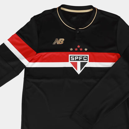 Camisa Manga Longa São Paulo 2025/26 Comemorativa Masculina