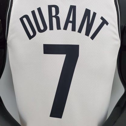 Regata NBA Brooklyn Nets - Durant #7 White - ResPeita Sports