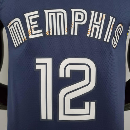 Regata NBA Memphis Grizzlies - Ja Morant #12 Royal Blue - ResPeita Sports