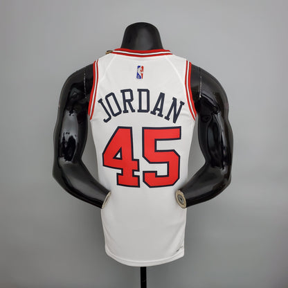 Regata NBA Chicago Bulls - Jordan #45 White - ResPeita Sports