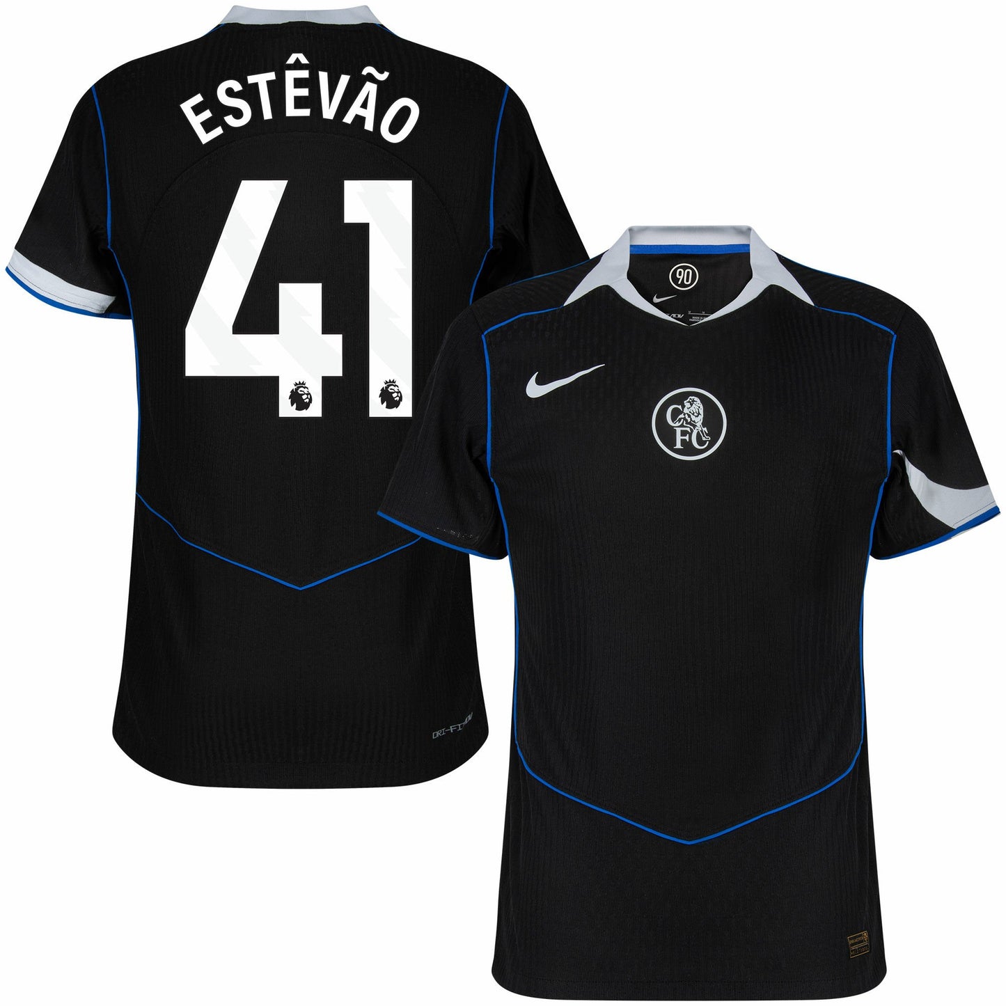 Camisola Chelsea III "Estêvão 41" 20252/26 Jogador