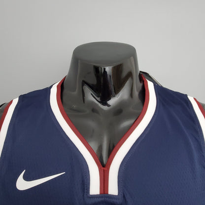 Regata NBA Denver Nuggets - Jokic #15 Navy Blue