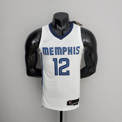 Regata NBA Memphis Grizzlies - Ja Morant #12 White - ResPeita Sports