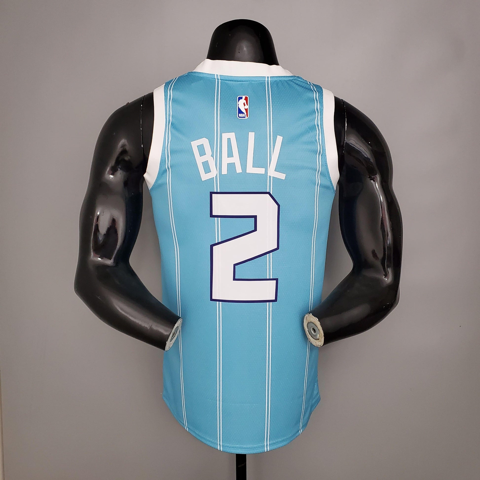 Regata NBA Charlotte Hornets - LaMello Ball #2 Blue - ResPeita Sports