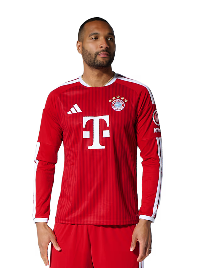 Camisa Manga Longa Bayern de Munique I 2026/27 Torcedor Masculina