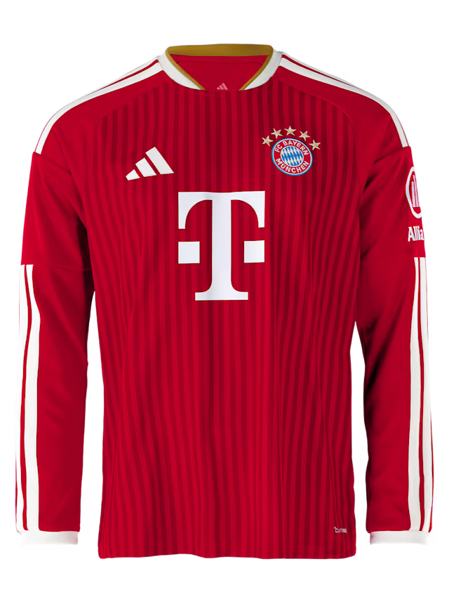 Camisa Manga Longa Bayern de Munique I 2026/27 Torcedor Masculina