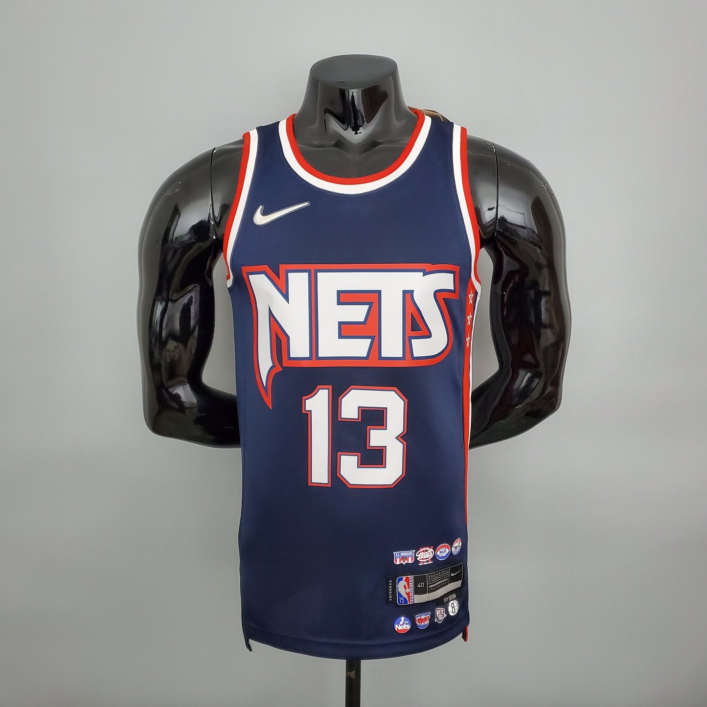 Regata NBA Brooklyn Nets - Harden #13 City Edition Royal Blue