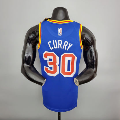 Regata NBA Golden State Warriors - Stephen Curry #30 75th Anniversary Retrô - ResPeita Sports