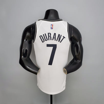 Regata NBA Brooklyn Nets - Durant #7 White - ResPeita Sports