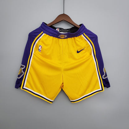 Shorts Los Angeles Lakers Yellow