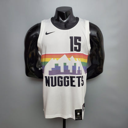 Regata NBA Denver Nuggets - Jokic #15 City Edition White