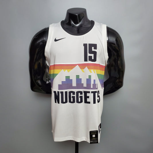 Regata NBA Denver Nuggets - Jokic #15 City Edition White