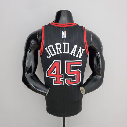Regata NBA Chicago Bulls - Jordan #45 Flyers Black - ResPeita Sports